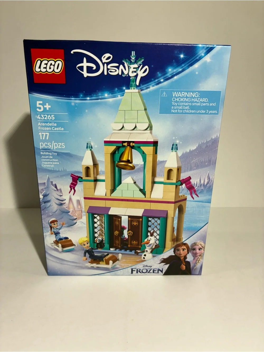 LEGO Disney Frozen Arendelle Castle 43265 Elsa Anna Olaf 177pcs NEW
